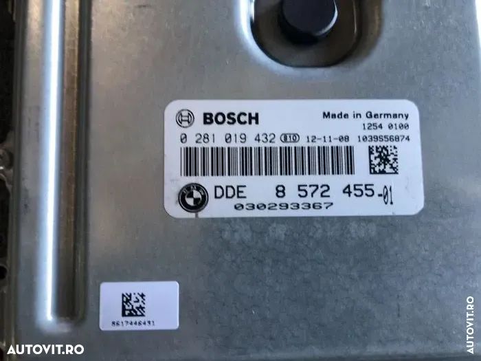 Kit pornire M 550 D F01 F10 dde calculator ecu N57D30C - 4