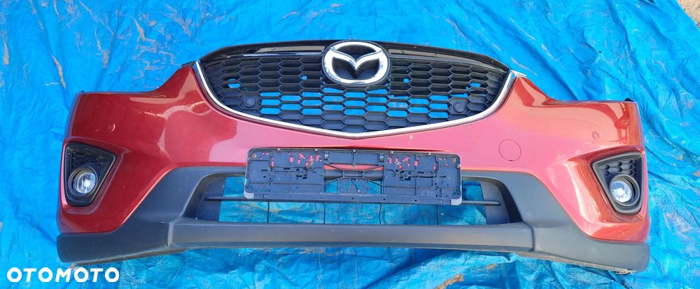 CZERWONY Kompletny Zderzak Przód Przedni + Grill Halogeny 4xPDC Mazda CX5 2012-2017 - 3