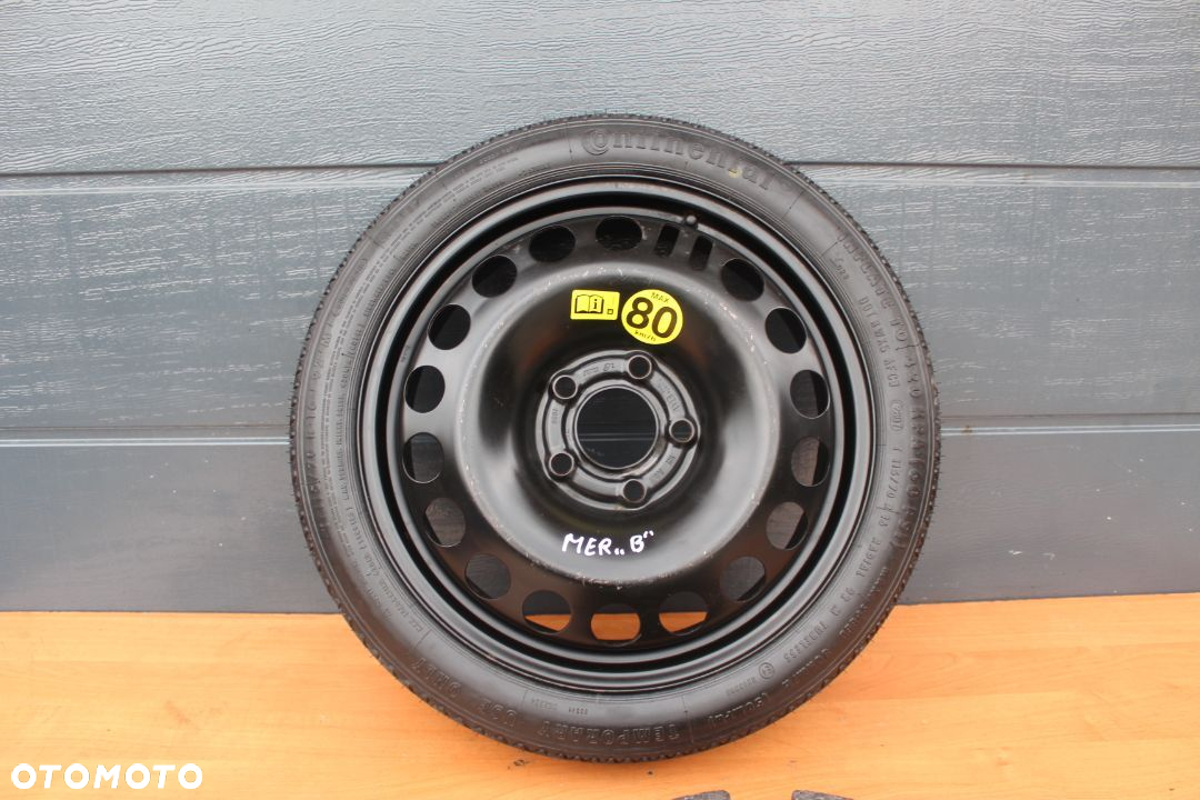 KOŁO DOJAZDOWE ZAPAS ZESTAW KLUCZ LEWAREK OPEL MERIVA B 16 cali 5x110 ET41 - 3