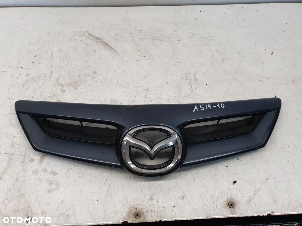 MAZDA III 3 BK KINTARO SPORT GRILL PRZÓD PRZEDNI ATRAPA PRZEDNIEGO ZDERZAKA SZARY GRAFITOWY - 1