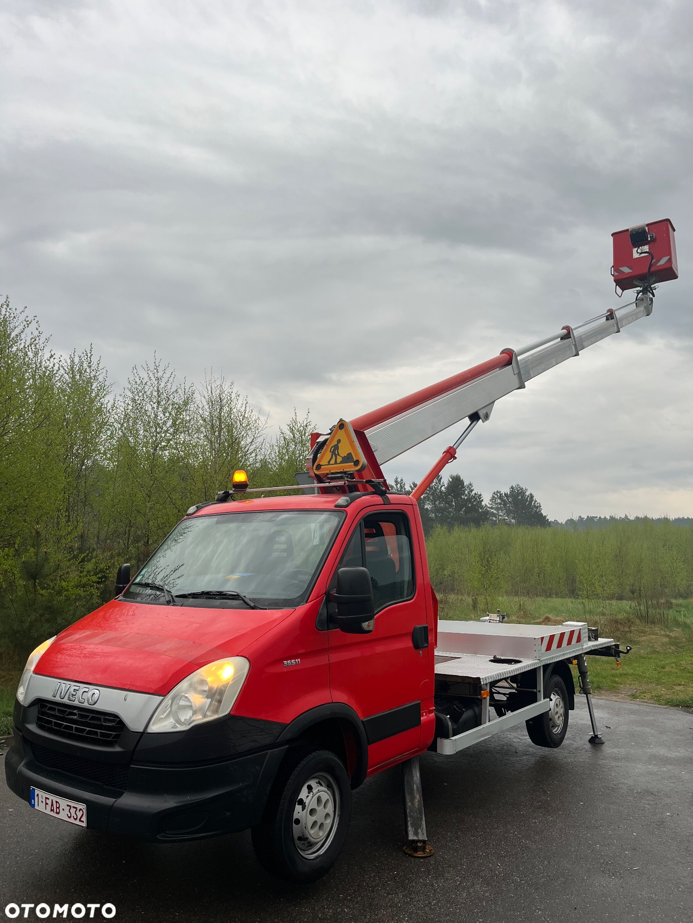 Iveco Podnośnik Koszowy Zwyżka Multitel 202 Ds 20,2 Metra 10 m w Bok UDT jak Ruthmann Wumag Gsr - 30