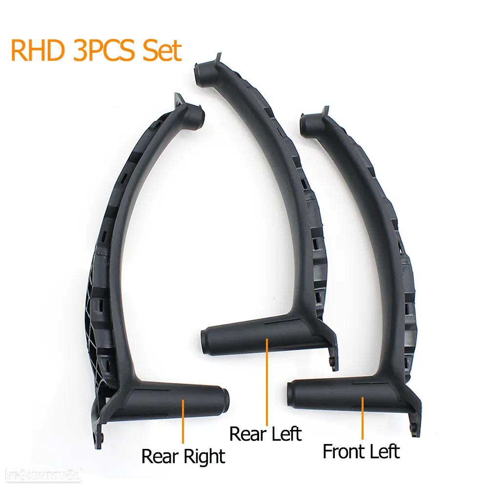Puxador porta interior Esqª ou Drtª BMW X5 E70 / X6 E71, E72 - 6