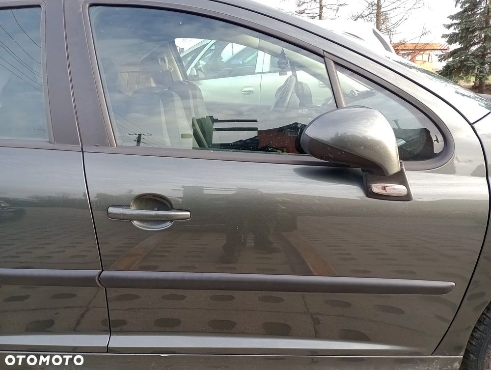 PEUGEOT 207 5d drzwi prawe przednie prawy przód EZQC - 1