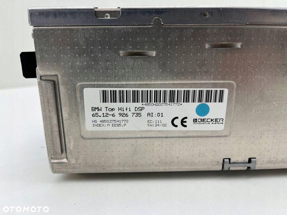 BMW 7 E65 E66 WZMACNIACZ RADIA LOGIC7 6926735 - 2