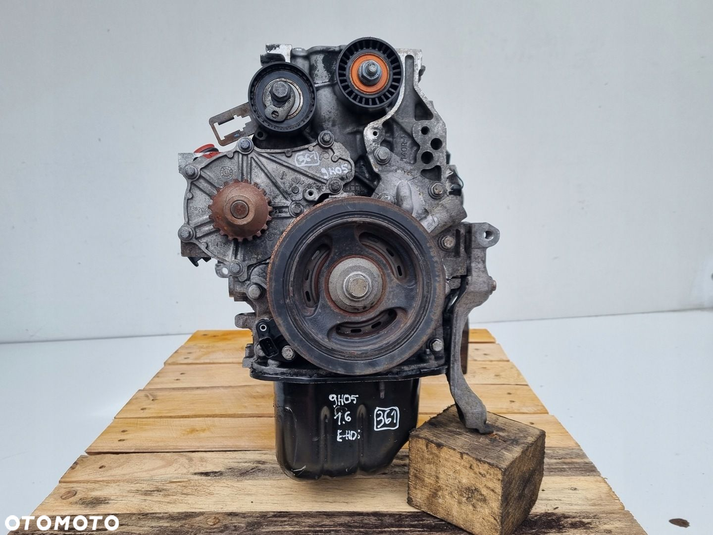DÓŁ SILNIKA BLOK Citroen Berlingo Peugeot Partner III 1.6 HDI eHDI 9H05 9HR - 9