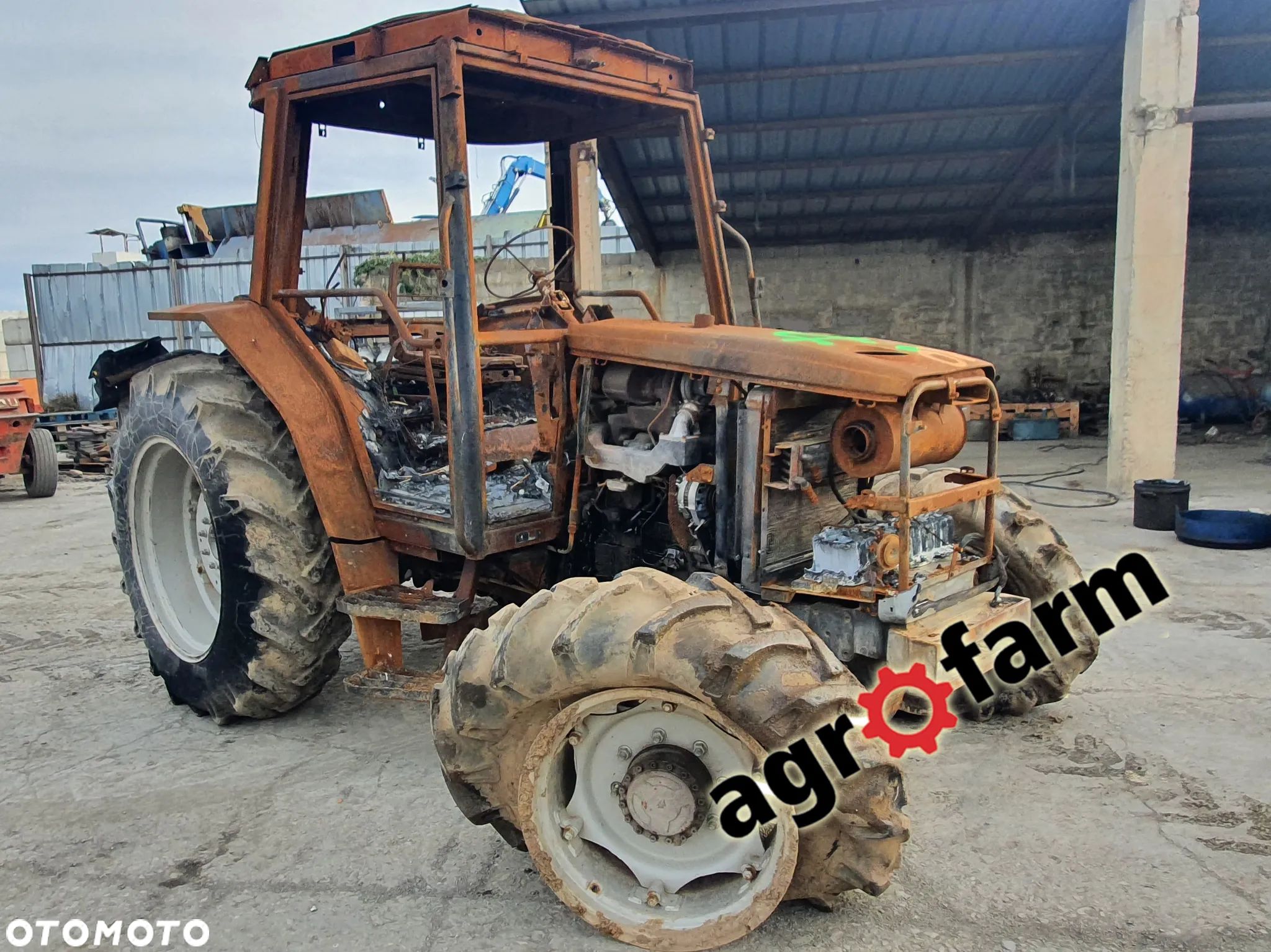 Massey Ferguson 6140 6130 skrzynia most zwolnica silnik wał zwrotnica - 1