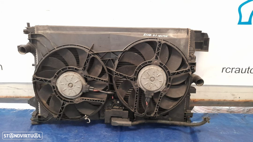 RADIADOR VENTILADOR ORIGINAL | SAAB 9.3 93 9-3 ESTATE E50 1.9 TID Z19DTH; - 5