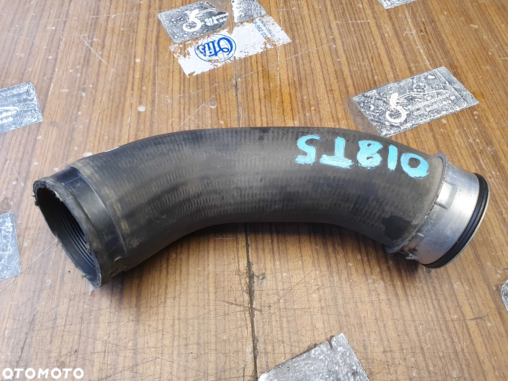 Rura Przewód Waz Intercooler Turbiny Turbo 2.0 TDI VW Transporter T5 Lift Caravella Multivan - 16