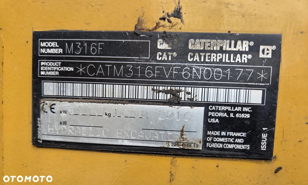 Caterpillar M316F / z Niemiec / - 7