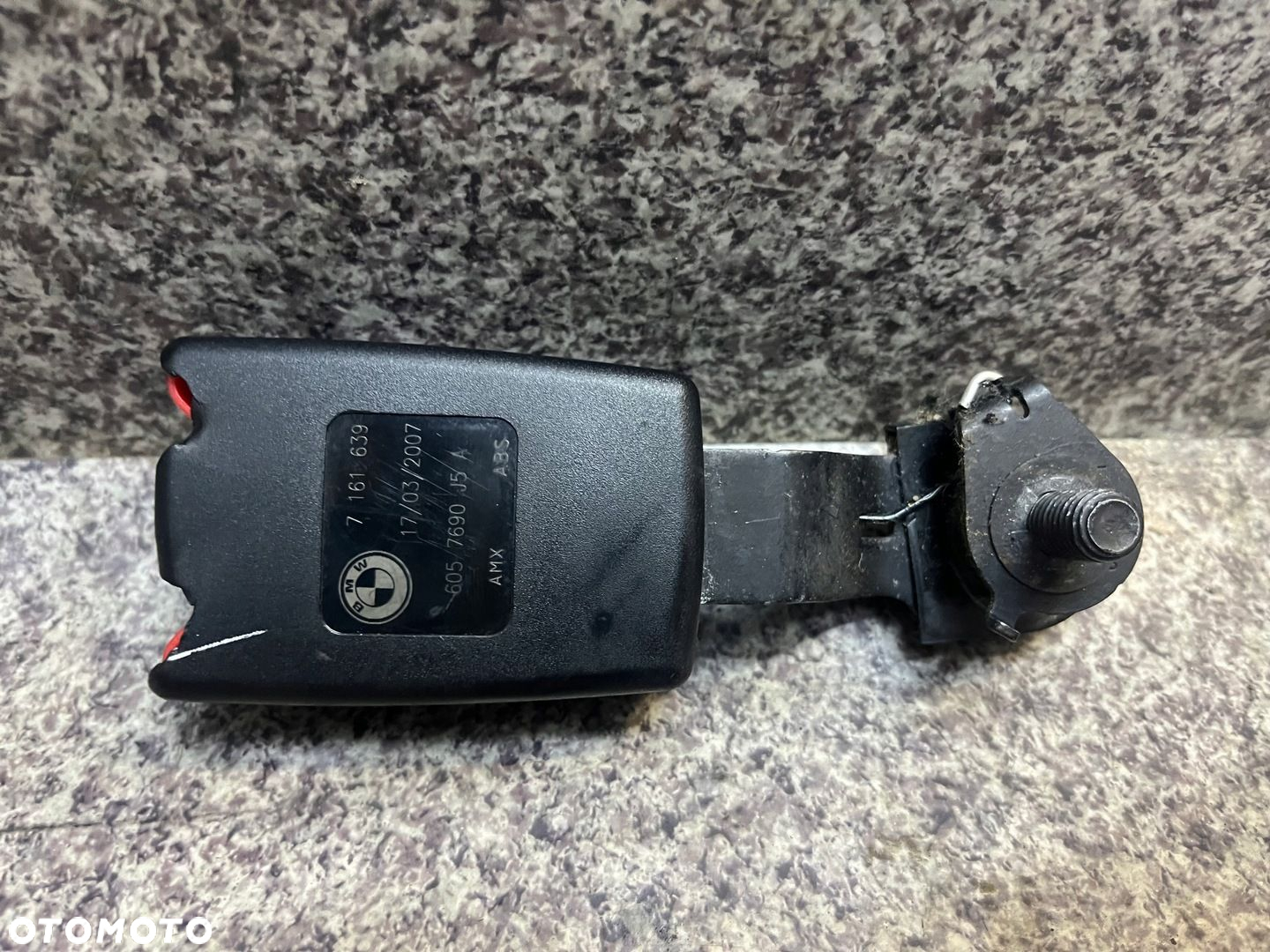 BMW X5 E70 zapinka zapiecie klamra pasa bezpieczenstwa lewy tyl 7 osob - 3