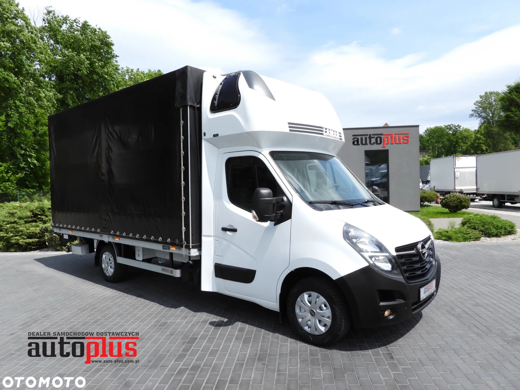 Opel MOVANO  PLANDEKA WINDA 9 PALET WEBASTO TEMPOMAT LEDY PNEUMATYKA KLIMATYZACJA 165KM [ 269277 ] - 2