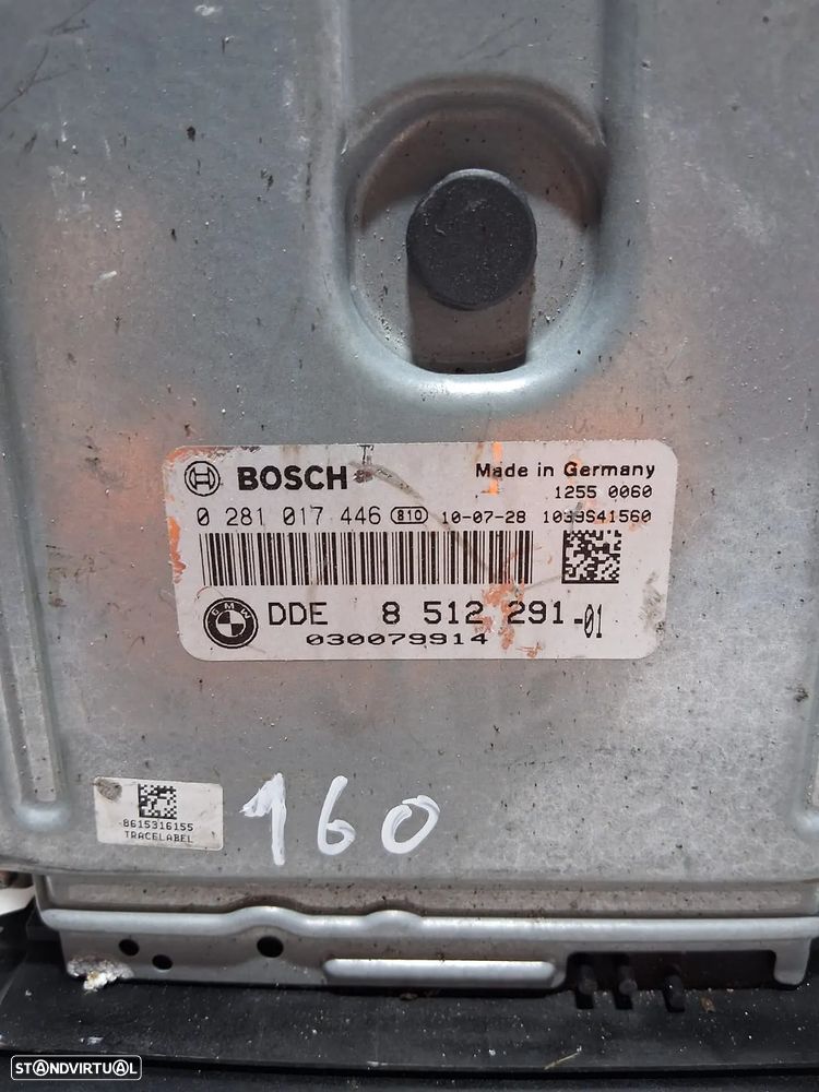 .Centralina Original Motor Bosch BMW 2.0 20D 320D 184cv N47N N47D20C 8 512 291 / 0 281 017 446 - 1