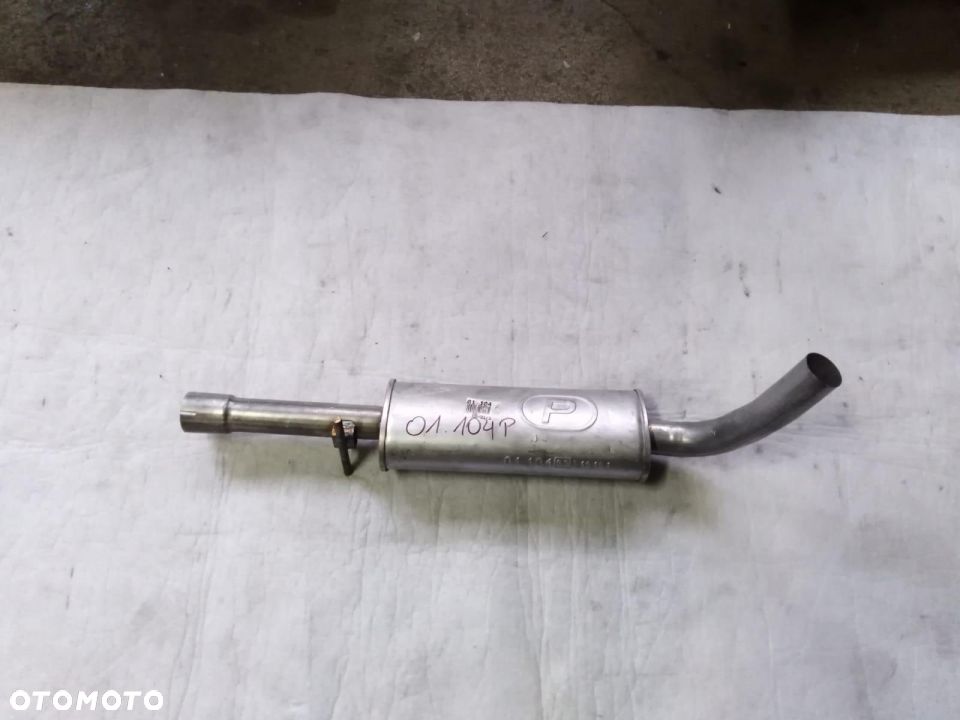 TŁUMIK środkowy Audi A3  VW Golf IV Skoda Oktawia  Seat Toledo 1J0 253 209 B 1J0.253.209B 1J0253209B - 1