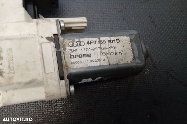 Motoras macara geam fata stanga 4F0959801D 4F0959801D Audi A6 4F/C6 [ - 3
