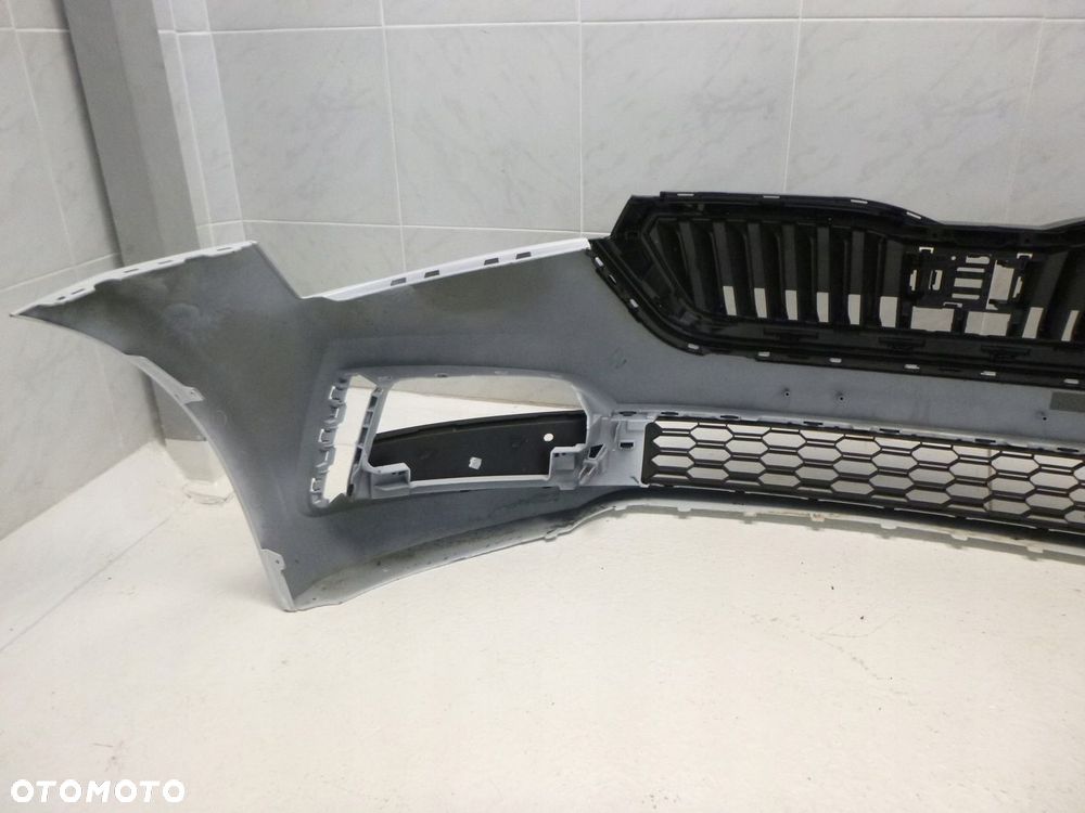 SKODA SCALA ZDERZAK PRZÓD PRZEDNI GRILL ATRAPA CHŁODNICY POD RADAR ORYGINAŁ - 8