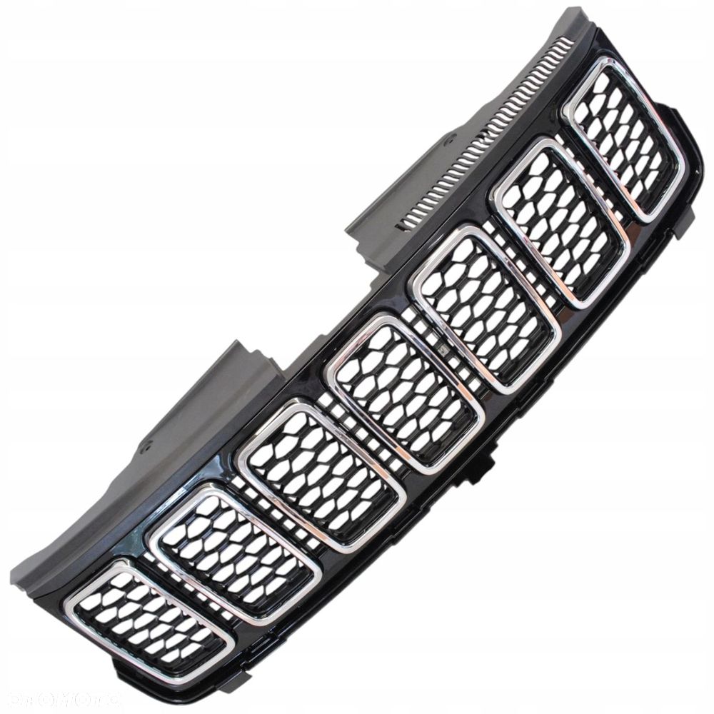 Jeep GRAND CHEROKEE WK2 2017+ atrapa grill zderzaka chrom mocowanie zderzak - 10