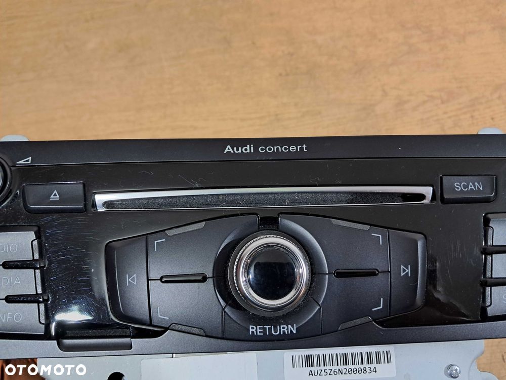 Radio radioodtwarzacz CD AUDI CONCERT A5 8T A4 B8 Q5 8R LIFT Anglik - 4