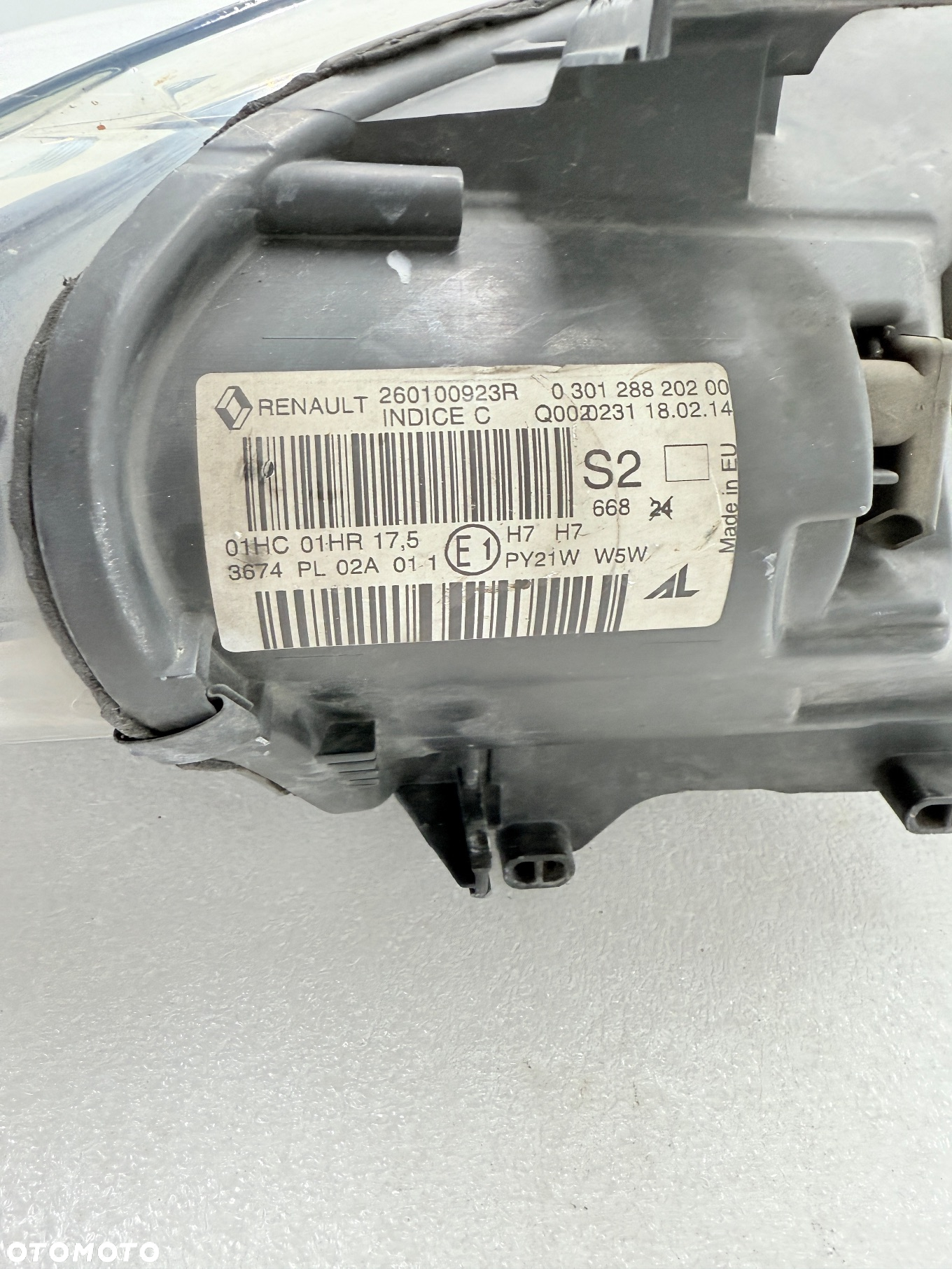 Lampa przednia prawa Megane III 3 FL LIFT - 4