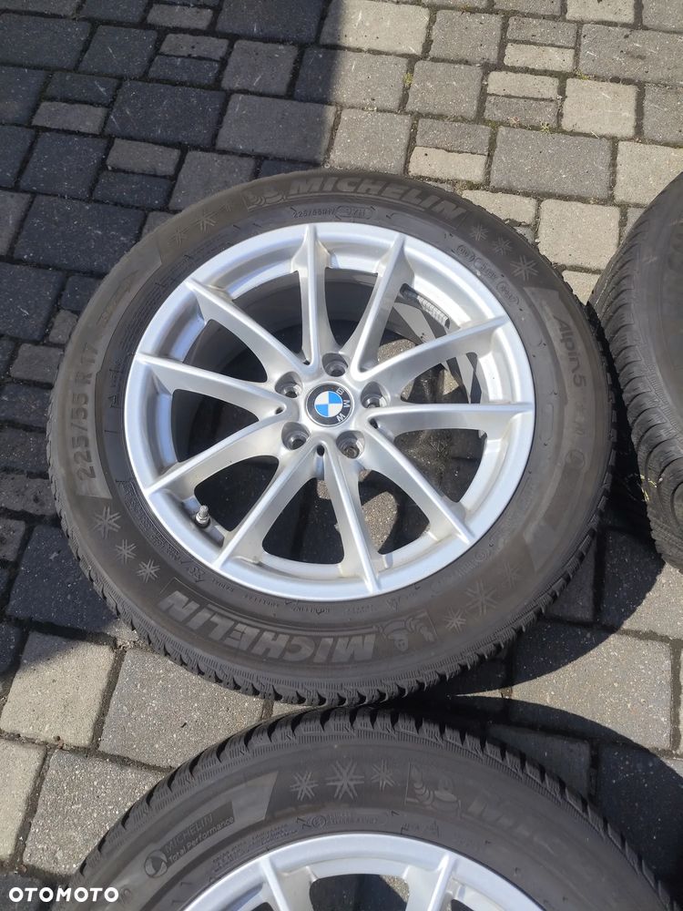 Felgi Aluminiowe z Oponami Zimowymi Michelin BMW 5 17 Cali 5x112 - 3