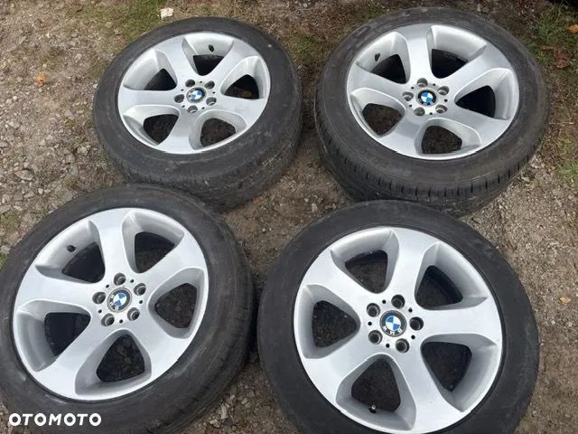 BMW x5 e53 x6 e46 e90 z4 x3 ładne 4 ALUFELGI 19 STYLING 132 srebrne proste oryqinał - 4