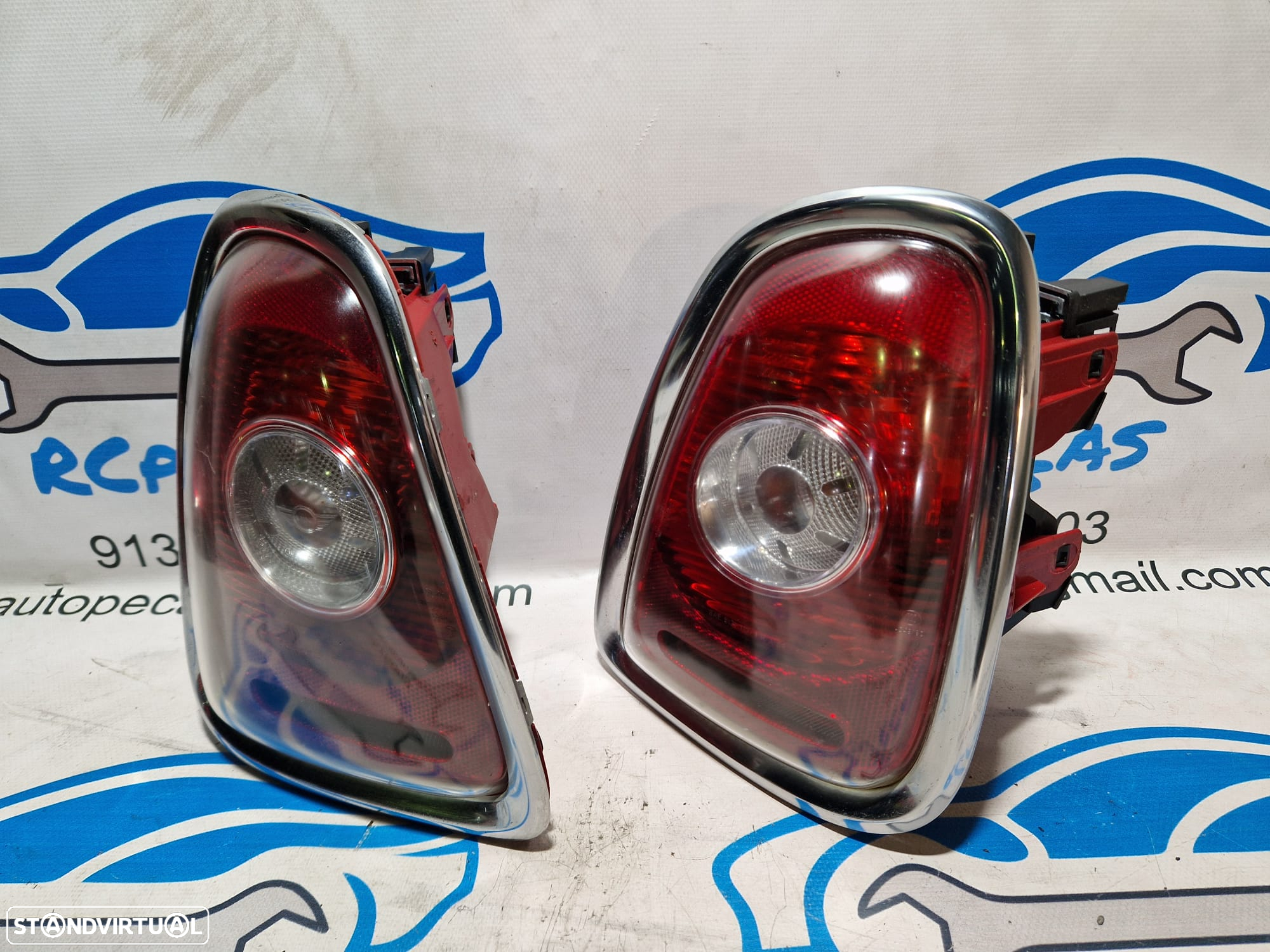 .FAROLIM FAROLINS ESQUERDO DIREITO MINI COOPER R56 63212757011 2757011 63212757012 2757012 R56 LCI FACELIFT R57 CABRIO R57 LCI FACELIFT - 6