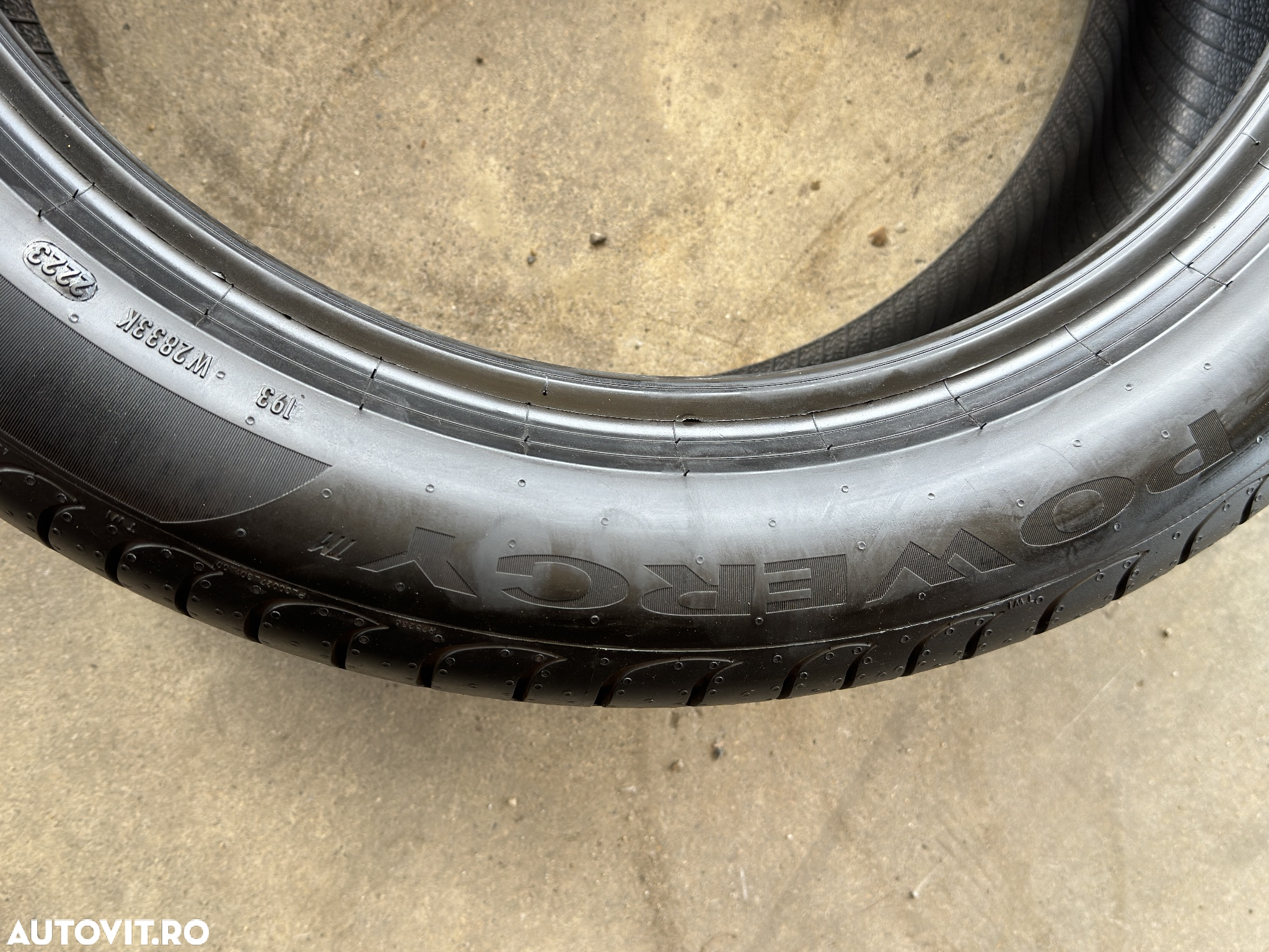 Vând 2 anvelope 245/45/19 pirelli de vară ca noi - 7