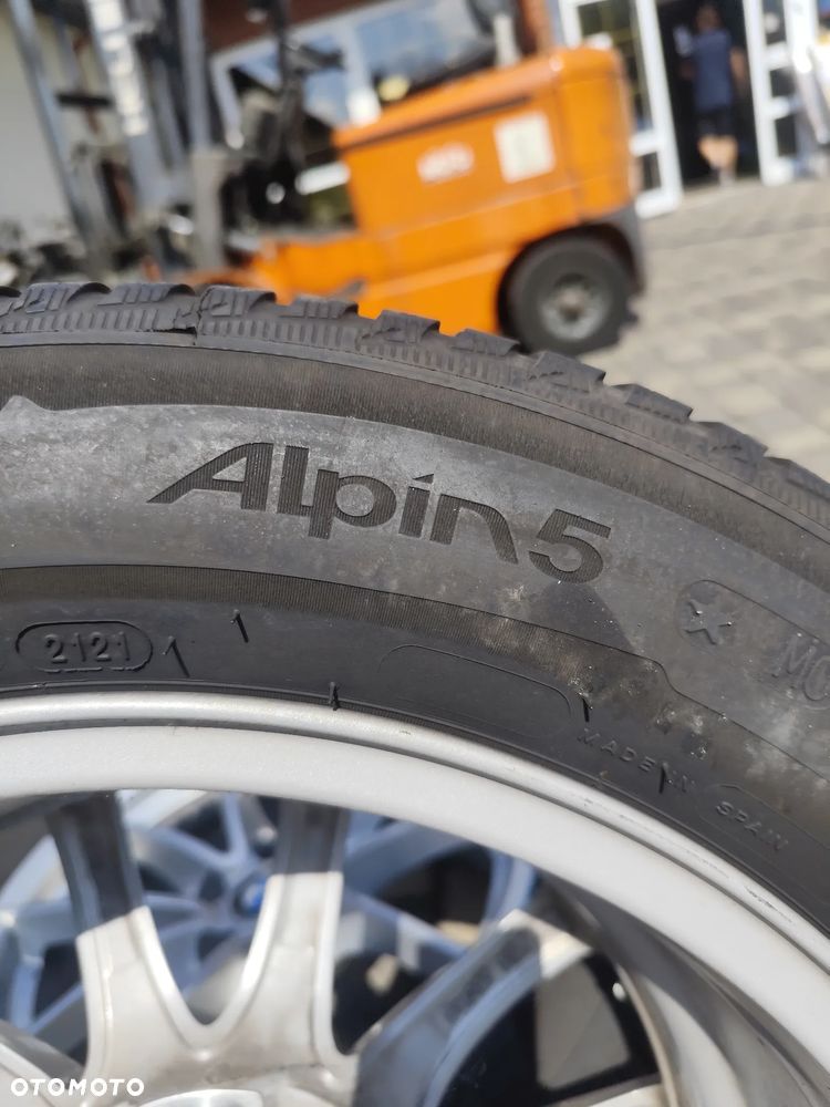 Felgi Aluminiowe z Oponami Zimowymi Michelin BMW 5 17 Cali 5x112 - 9