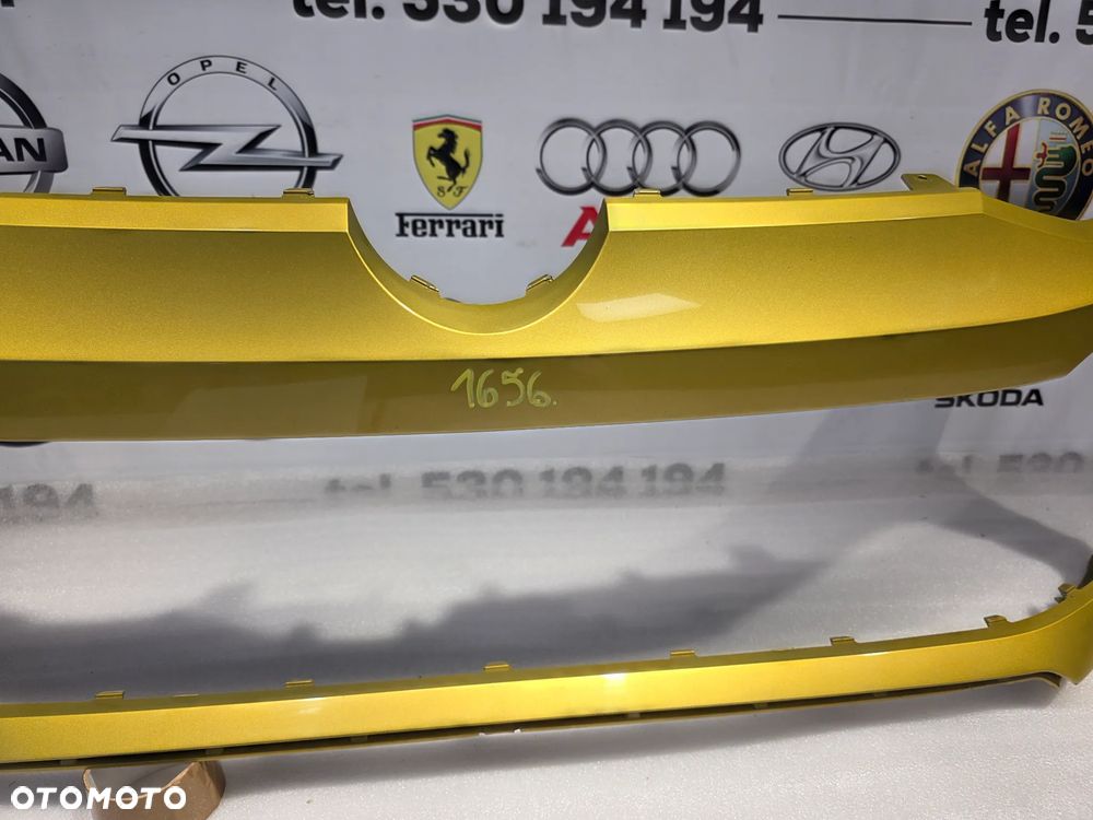 VW UP LIFT 1S0 GTI / CROSS 16- BARDZO ŁADNY ZDERZAK PRZEDNI PRZÓD , ZŁOTO ŻÓŁTY METALIK , NR 1S0807221H , NR AUKCJI NZ1656 - 8