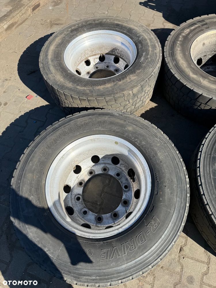 Komplet kół Aluminiowych ALCOA 315/70 r22,5 ADR 6szt Volvo Mercedes Scania Daf MAN - 4
