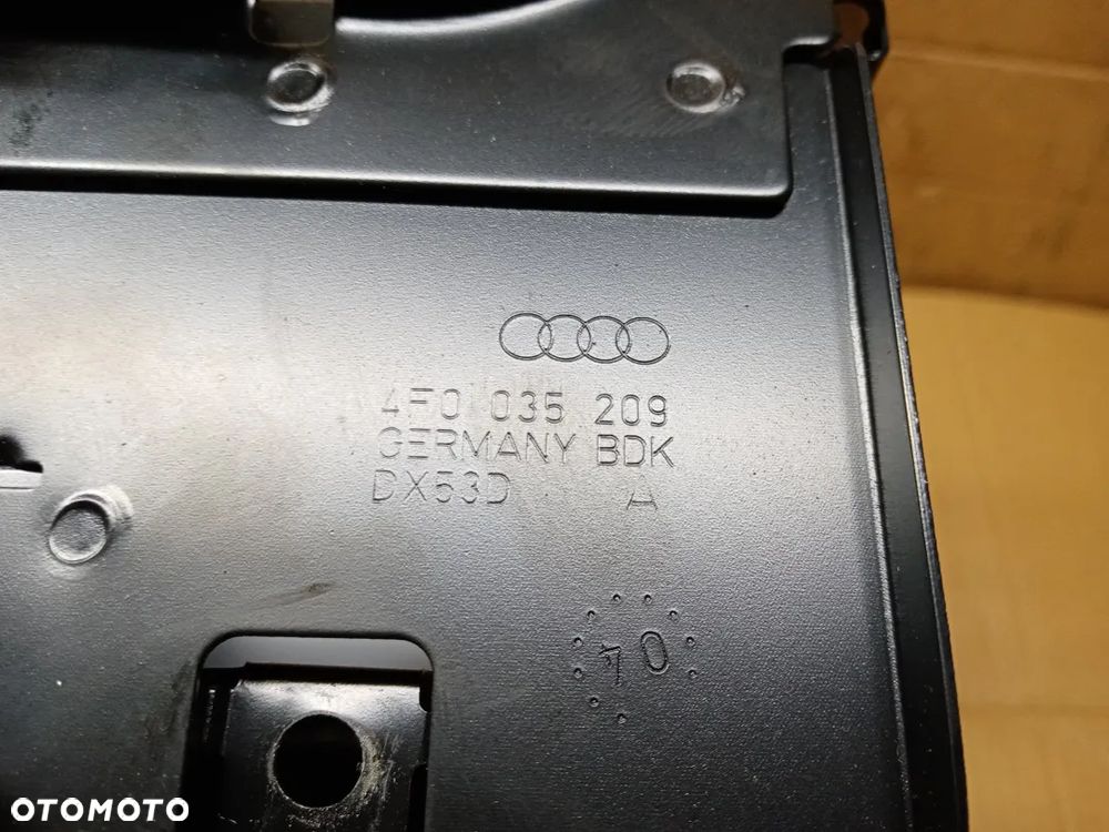 Ramka kosz mocowanie radia nawigacji Audi A6 C6 4F0035209 - 5