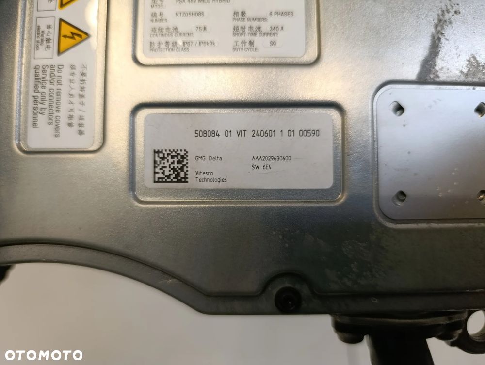 Inwerter moduł sterownik skrzyni biegów Lancia Ypsilon IV 1.2 turbo hybryda - 8