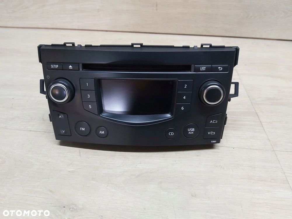 Toyota VERSO Lift 09 - 18 r radio oryginał 86120-0F140 - 1