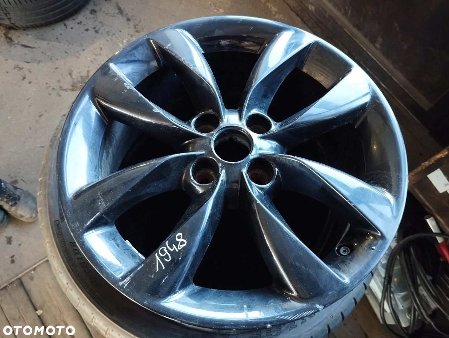 OPEL CORSA FELGA ALU 1 SZT 4X100 6,5 X 16 ET40 - 1