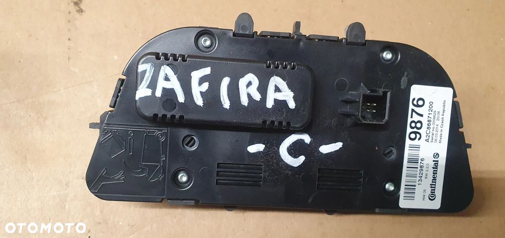 Panel nawiewu klimatyzacji klimy Opel Zafira C 13429876 - 7