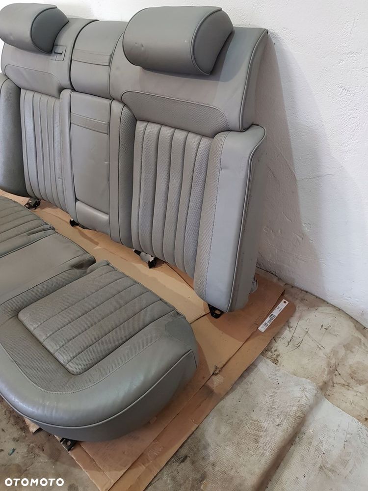 kanapa tył skóra vw phaeton 3d2 3.0tdi 06r - 9