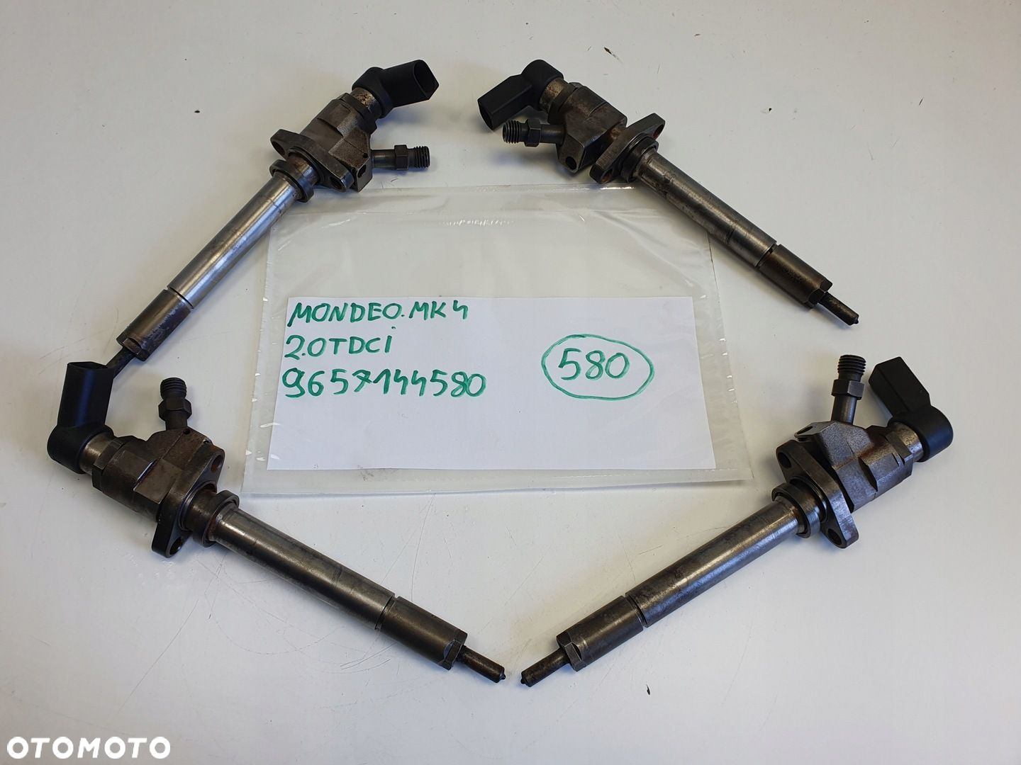 Ford Mondeo MK4 Peugeot Volvo 2.0 TDCI HDI WTRYSKIWACZ wtrysk 9657144580 - 3