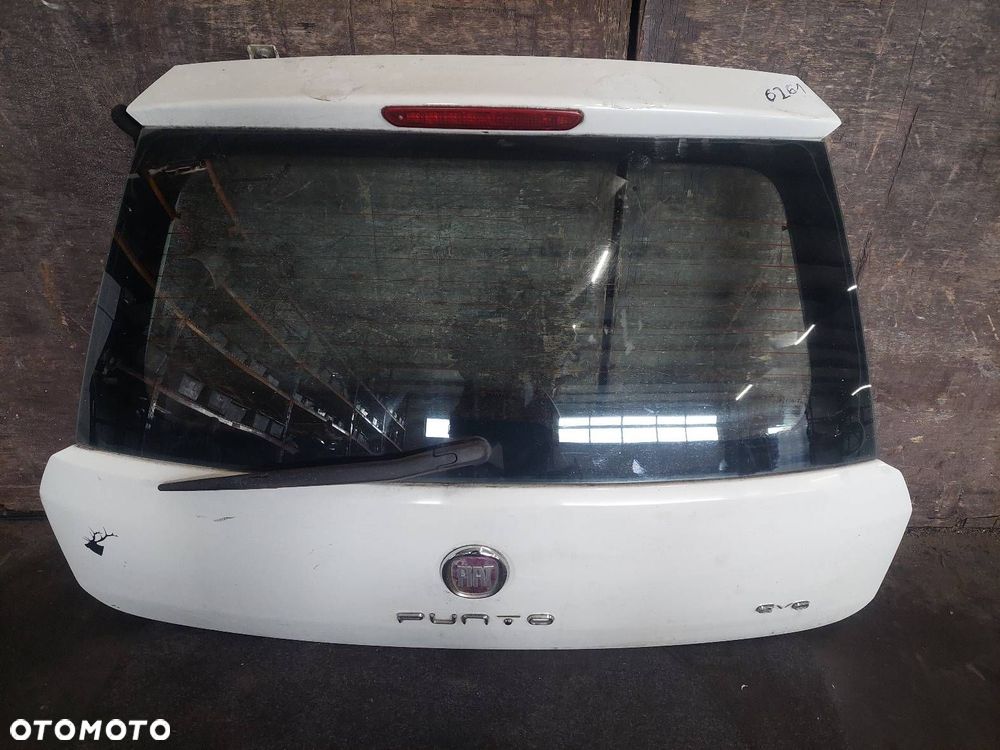 KOMPLETNY TYŁ KLAPA BAGAŻNIKA ZDERZAK TYŁ LAMPA TYŁ FIAT PUNTO EVO 296 - 8