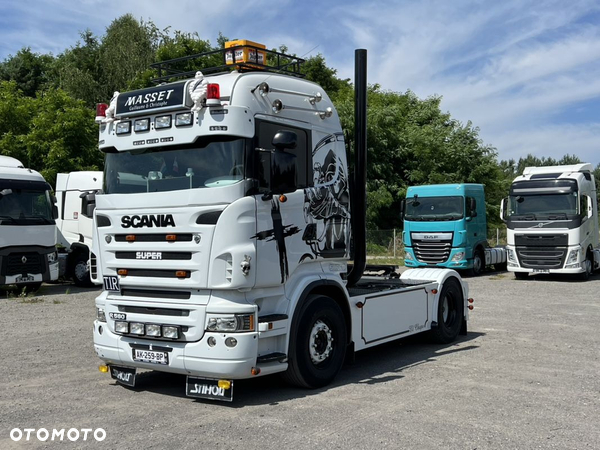 Scania R500 V8 MANUAL 6 Z POŁÓWKAMI