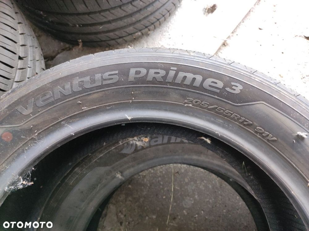 Jak NOWE Opony letnie 205/55R17 Hankook Ventus Prime 3 Wolsztyn - 7