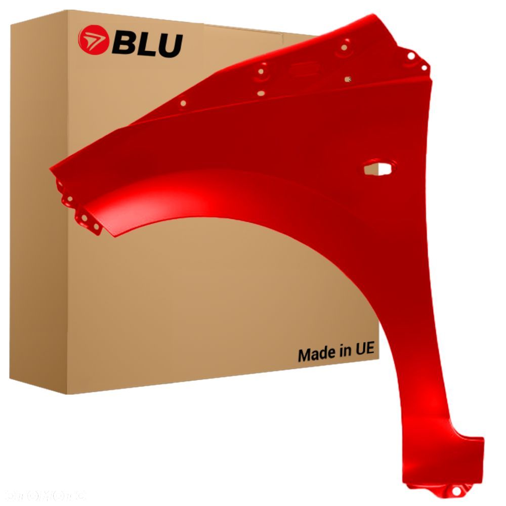 BLU Błotnik TOYOTA AYGO 2 II 3P0 Lewy Przód Czerwony AbsolutRot - 1