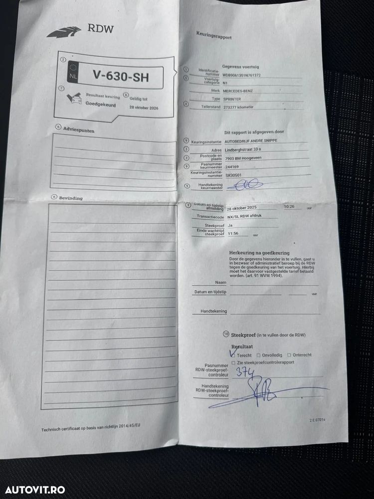 Mercedes-Benz SPRINTER - 12