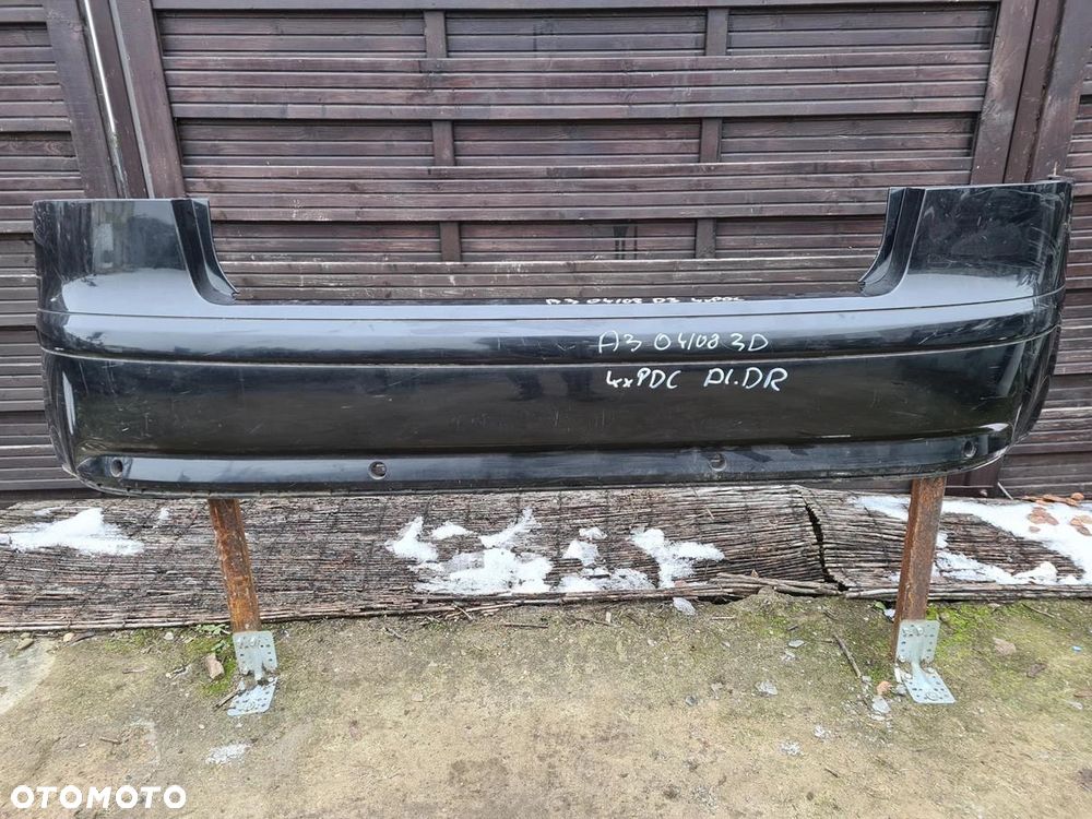 Zderzak tył Audi A3 8P 2003-2008r. 3 drzwi