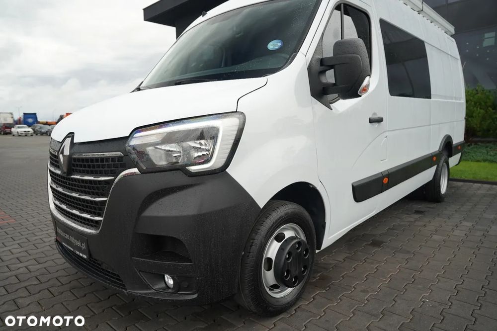 Renault MASTER / BLASZAK / FURGON / BRYGADÓWKA - 6 MIEJSC / BLIŹNIAK / SPROWADZONY / - 10