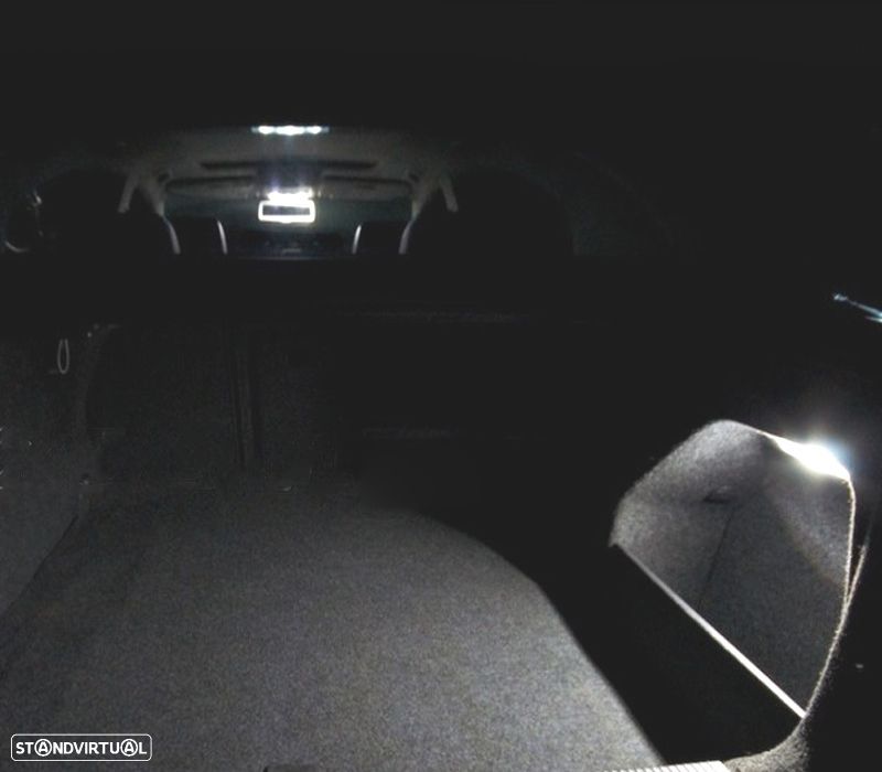 KIT COMPLETO 17 LAMPADAS LED INTERIOR PARA VOLKSWAGEN VW PASSAT B6 SALOON 06-11 - 3
