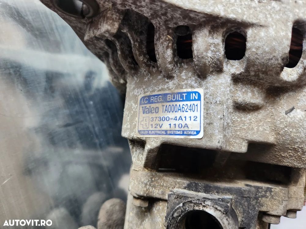 Alternator Kia Sorento 2.5 Crdi Cod -4A112 Testat Factura Si Garantie - 8