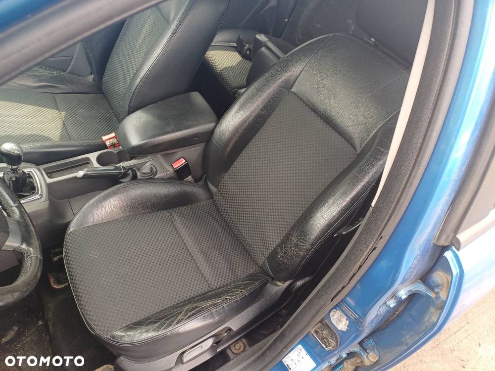 FOTEL LEWY PRZÓD FORD FOCUS MK2 PÓŁ SKÓRA 5D EU - 1