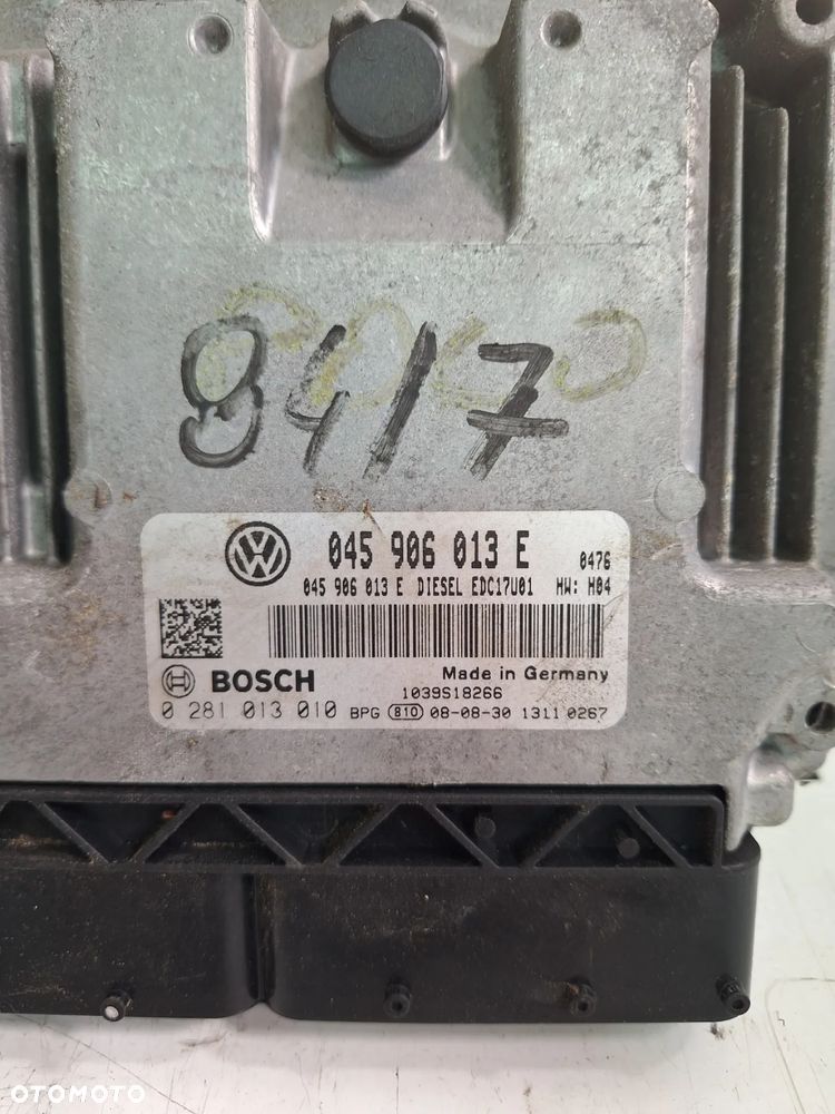 VW Polo 9N IV LIFT 1.4 TDI Komputer silnika Sterownik 045906013E BOSCH   (44/7)    (84/7) - 10