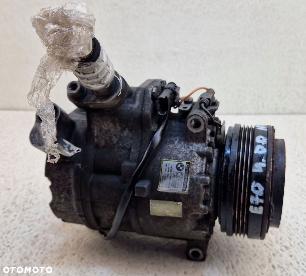 bmw x5 e70 06-13 3.0 diesle m57d kompresor sprężarka klimatyzacji 9185146 - 3