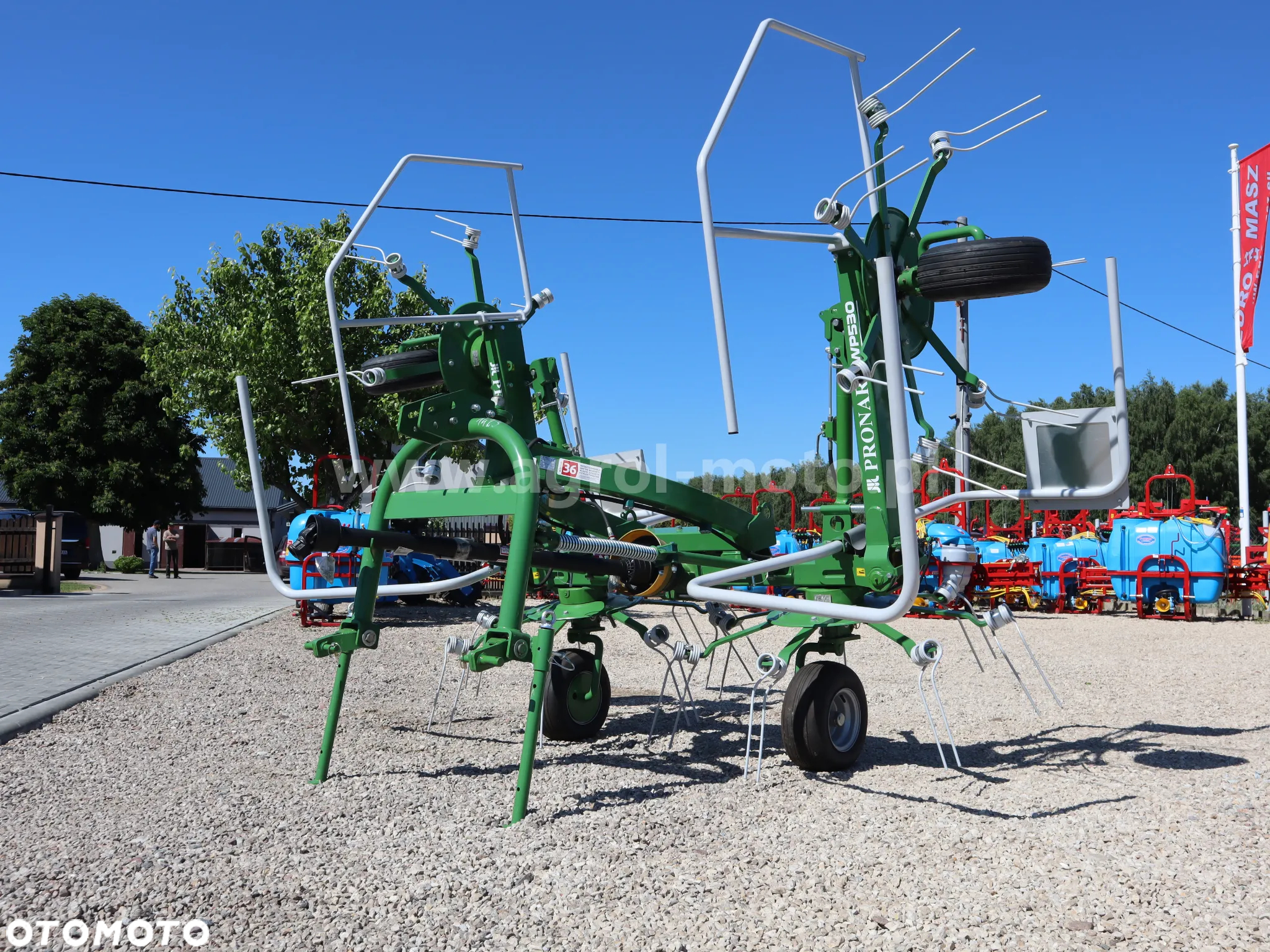 Ząb do Przetrząsacz PWP 530 PWP 770 Pronar 5,3m 7,7m od ręki karuzelowy TALEX - 4