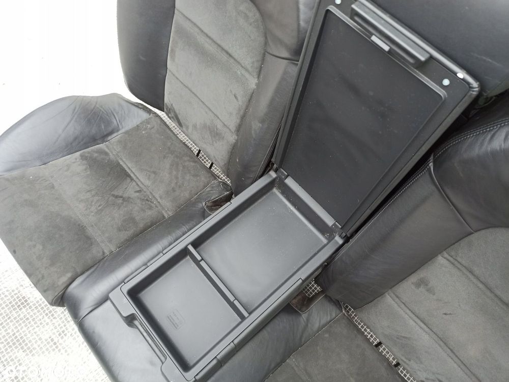 AUDI A8 S8 D3 FOTELE KOMPLET PÓŁSKÓRA ALCANTARA ELEKTRYCZNE GRZANE SPORTY - 10